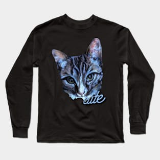 cute cat Long Sleeve T-Shirt